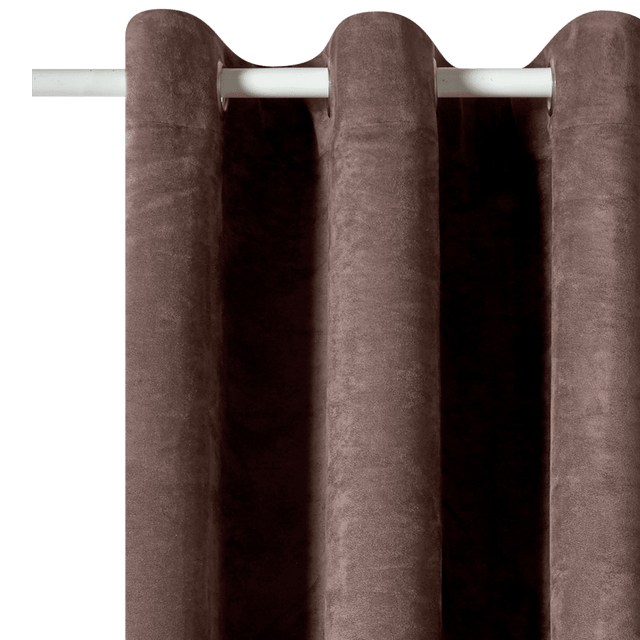 4MURS Rideau VELVET coloris taupe 140 x 260 cm