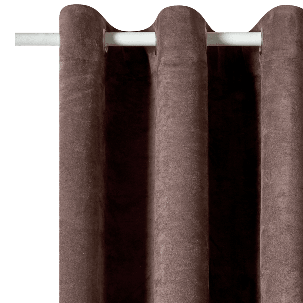 4MURS Rideau VELVET coloris taupe 140 x 260 cm
