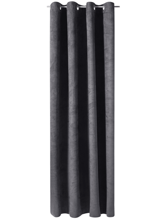 4MURS Rideau VELVET coloris gris anthracite 140 x 260 cm