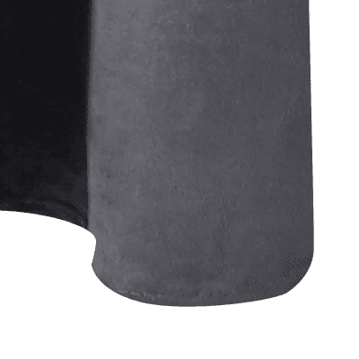4MURS Rideau VELVET coloris gris anthracite 140 x 260 cm