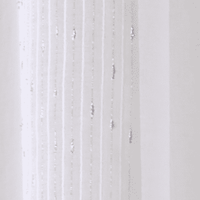 Voilage QUEEN coloris blanc 140 x 260 cm