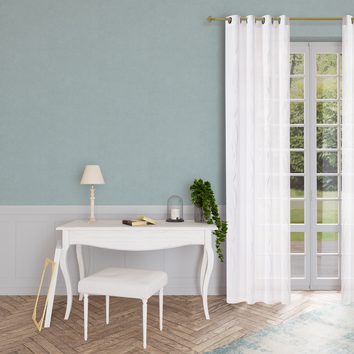 Voilage Splendide Blanc