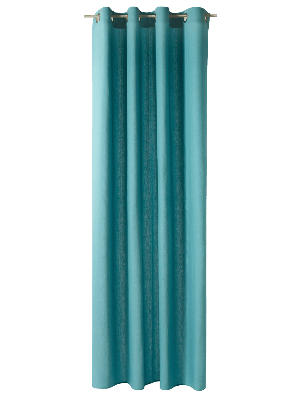 Rideau Cotoon Bleu lagon