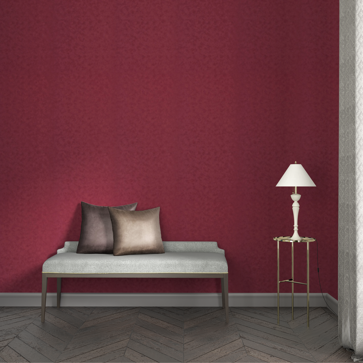 Coussin Velvet Taupe