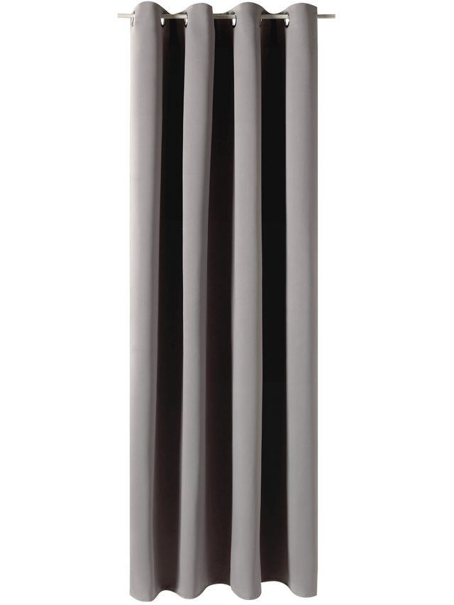 Rideau thermique ALESSANDRO coloris gris 135 x 240 cm