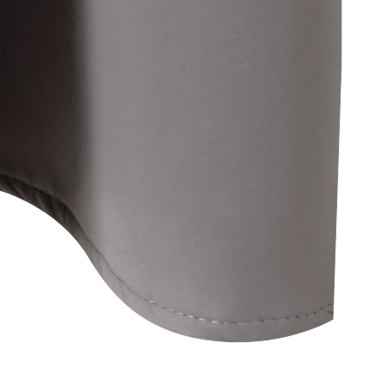 Rideau thermique ALESSANDRO coloris gris 135 x 240 cm