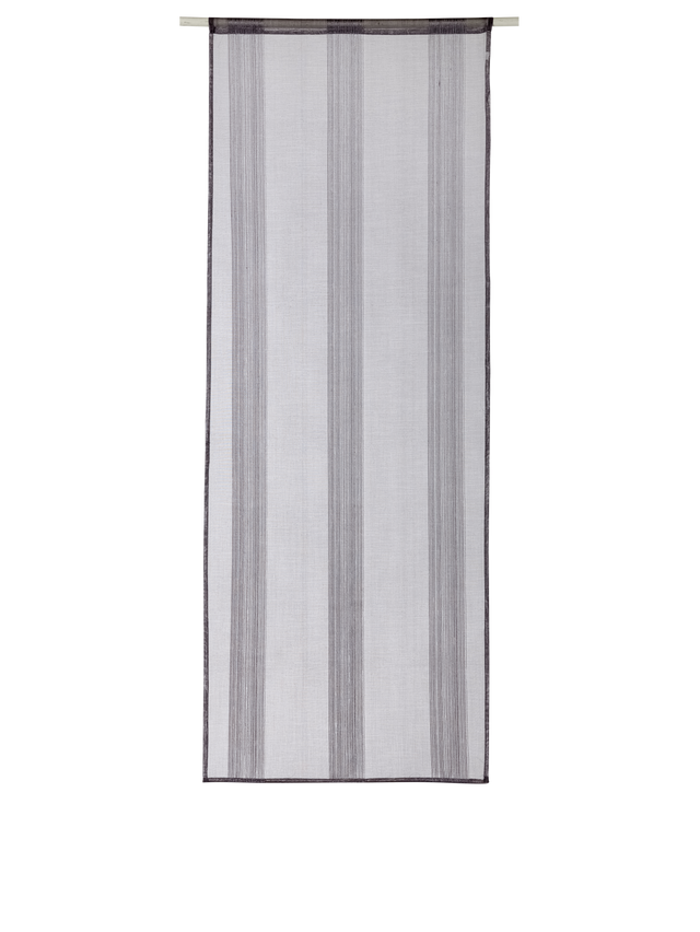 Vitrage PINGALA coloris gris 60 x 160 cm