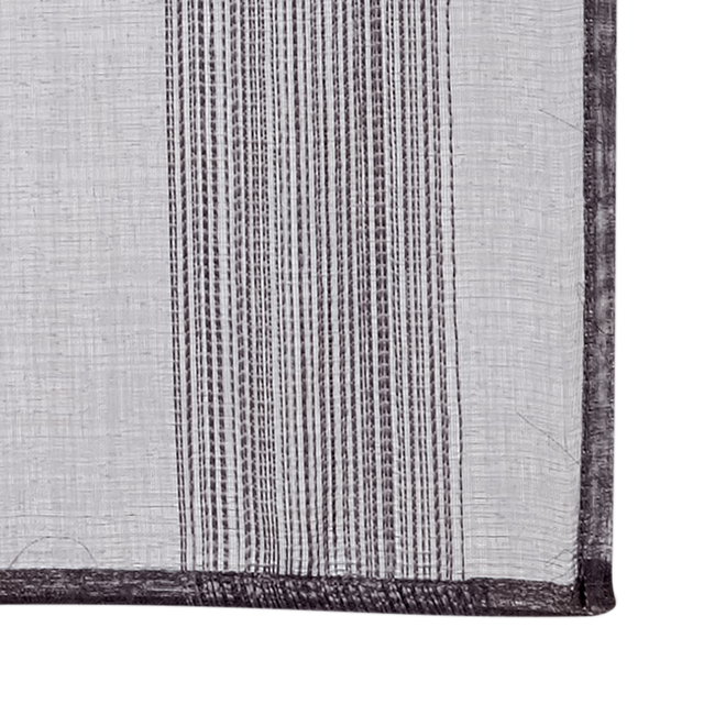 Vitrage PINGALA coloris gris 60 x 160 cm