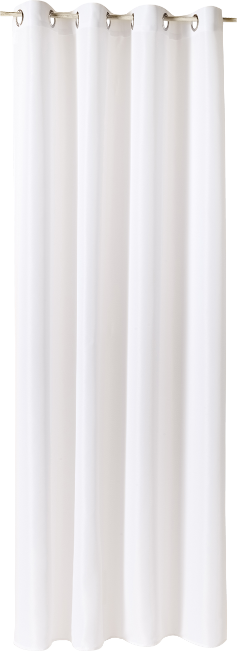 Rideau ESSENTIAL coloris blanc 140 x 240 cm