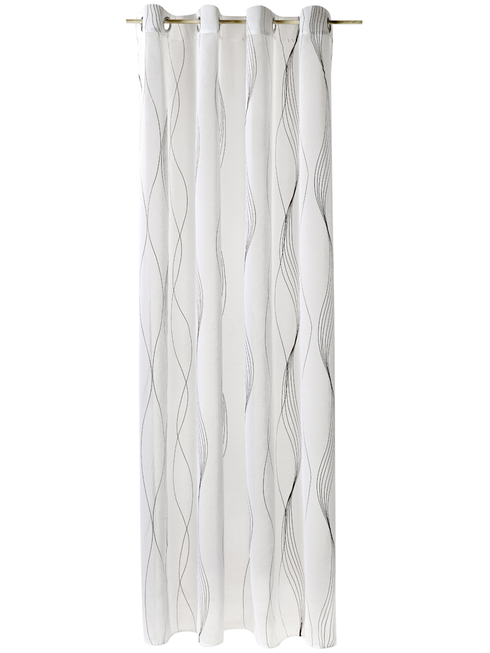 Voilage Sound Blanc cuivré