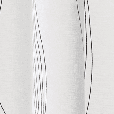 Voilage SOUND coloris blanc cuivré 140 x 260 cm