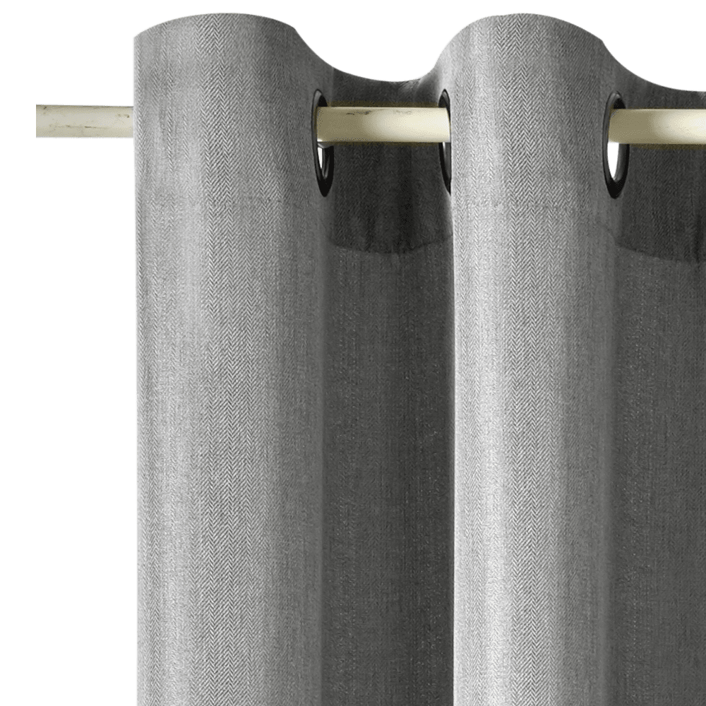 Rideau AMSTERDAM coloris gris perle 140 x 240 cm