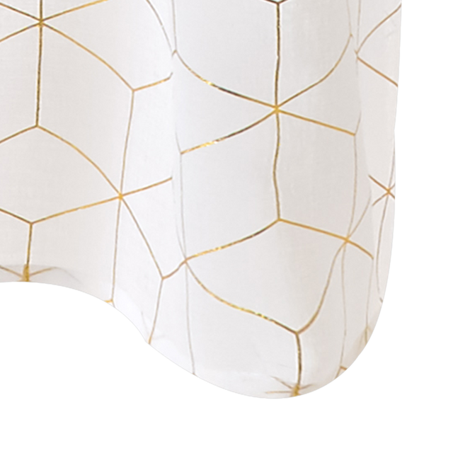 Voilage ORIA coloris or 140 x 240 cm