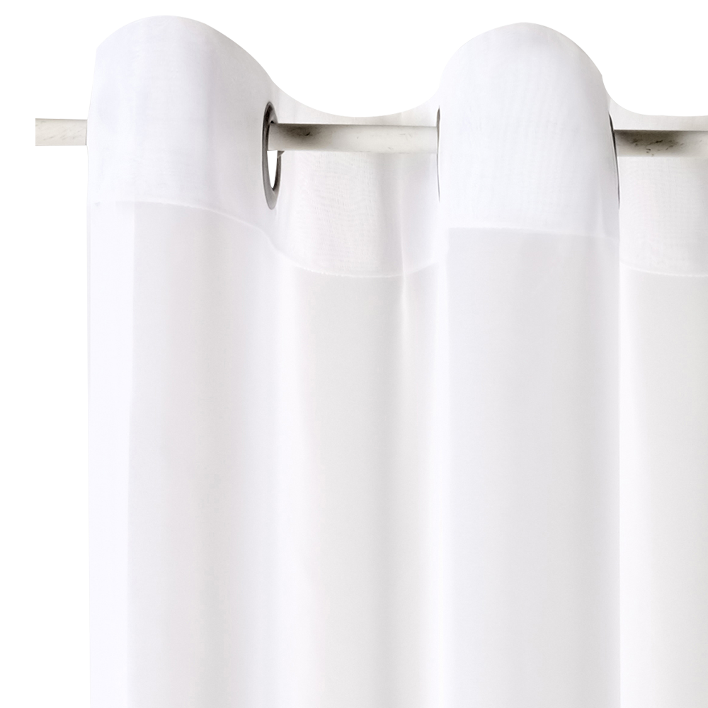 Voilage Plein jour Blanc