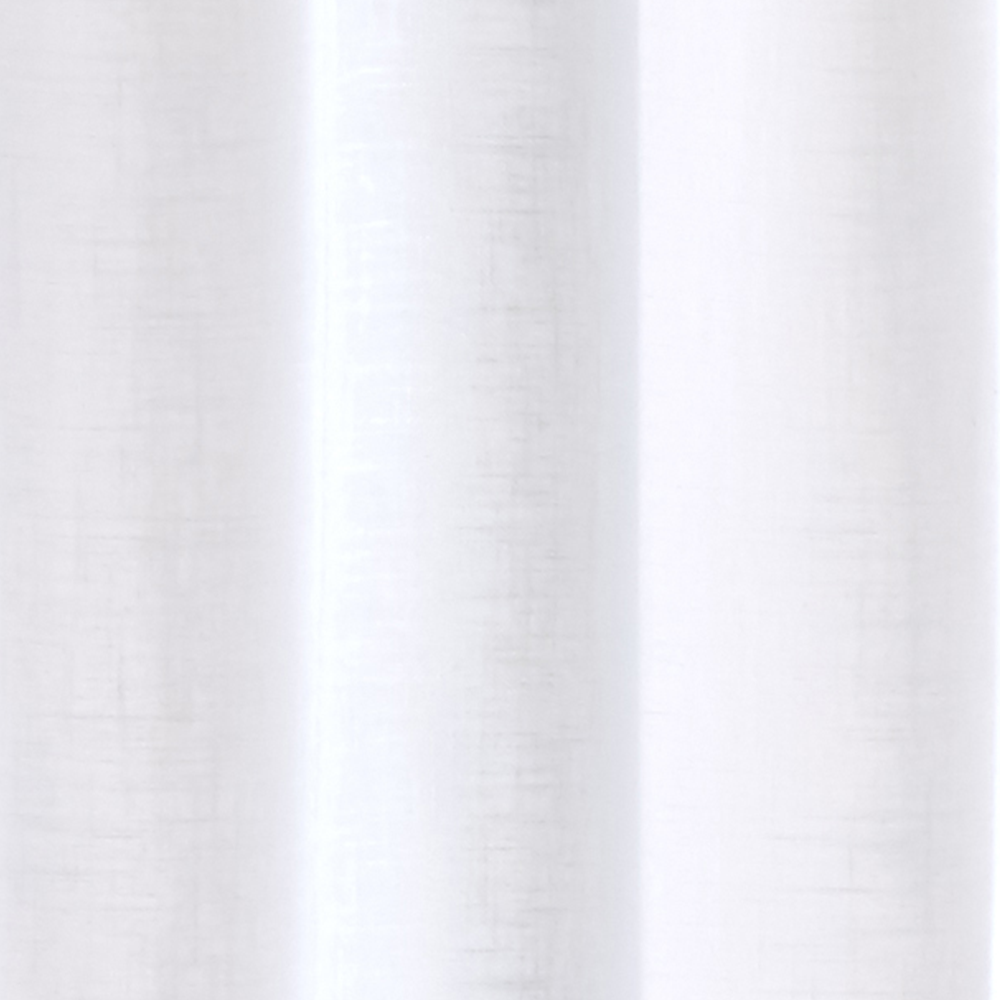 Voilage Aspect lin Blanc