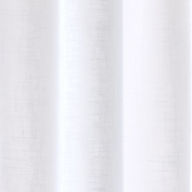 Voilage ASPECT LIN coloris blanc 240 x 260 cm
