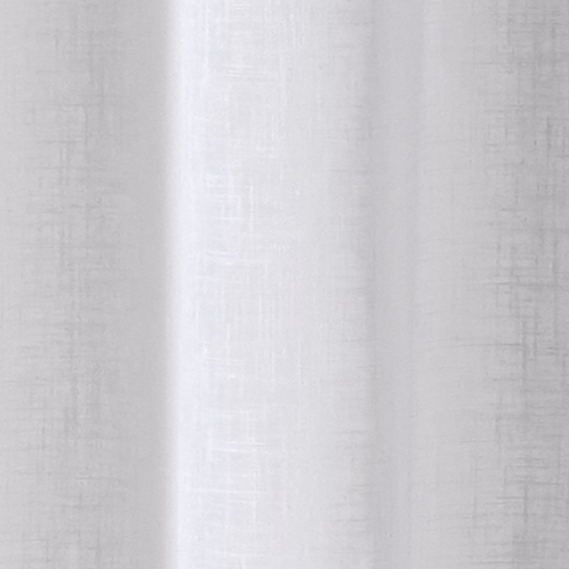 Voilage ASPECT LIN coloris blanc 145 x 260 cm