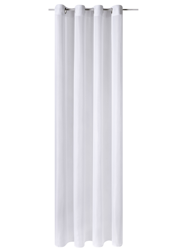 Voilage VOILE CHIC coloris blanc 145 x 240 cm