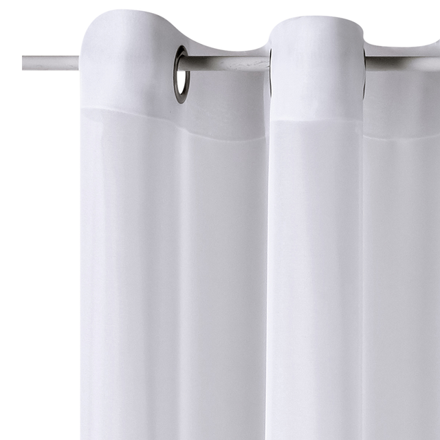 Voilage VOILE CHIC coloris blanc 145 x 240 cm