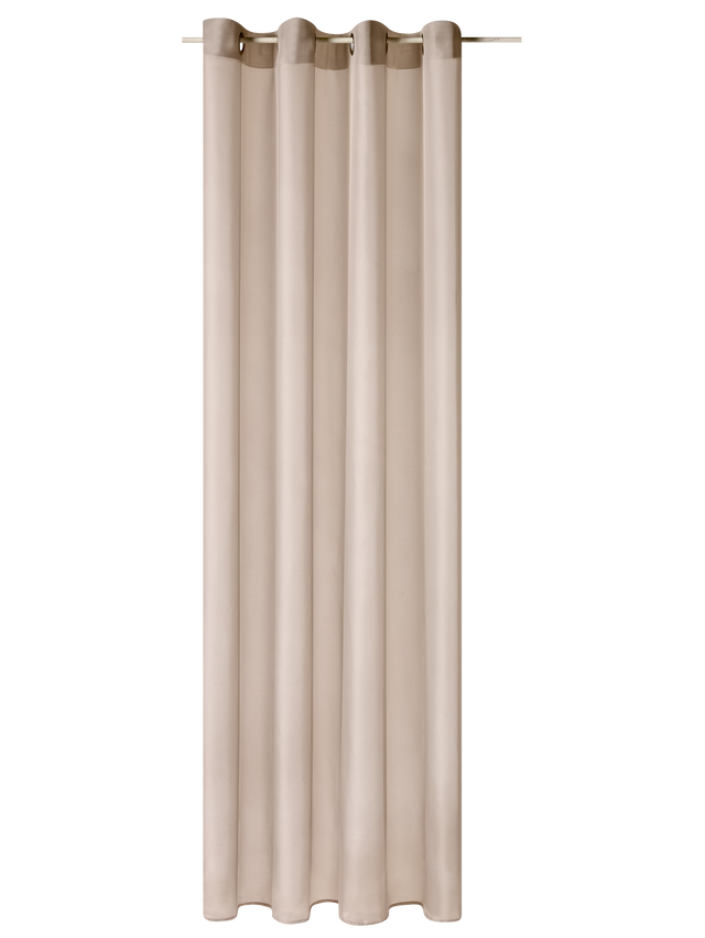 Voilage VOILE CHIC coloris beige 145 x 240 cm
