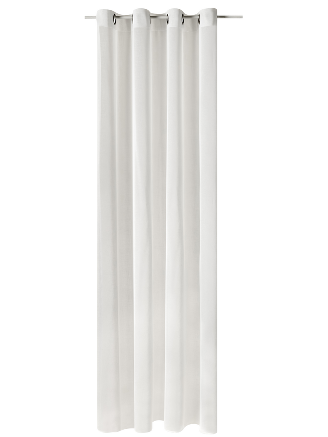 Voilage LINETTE coloris beige 145 x 240 cm