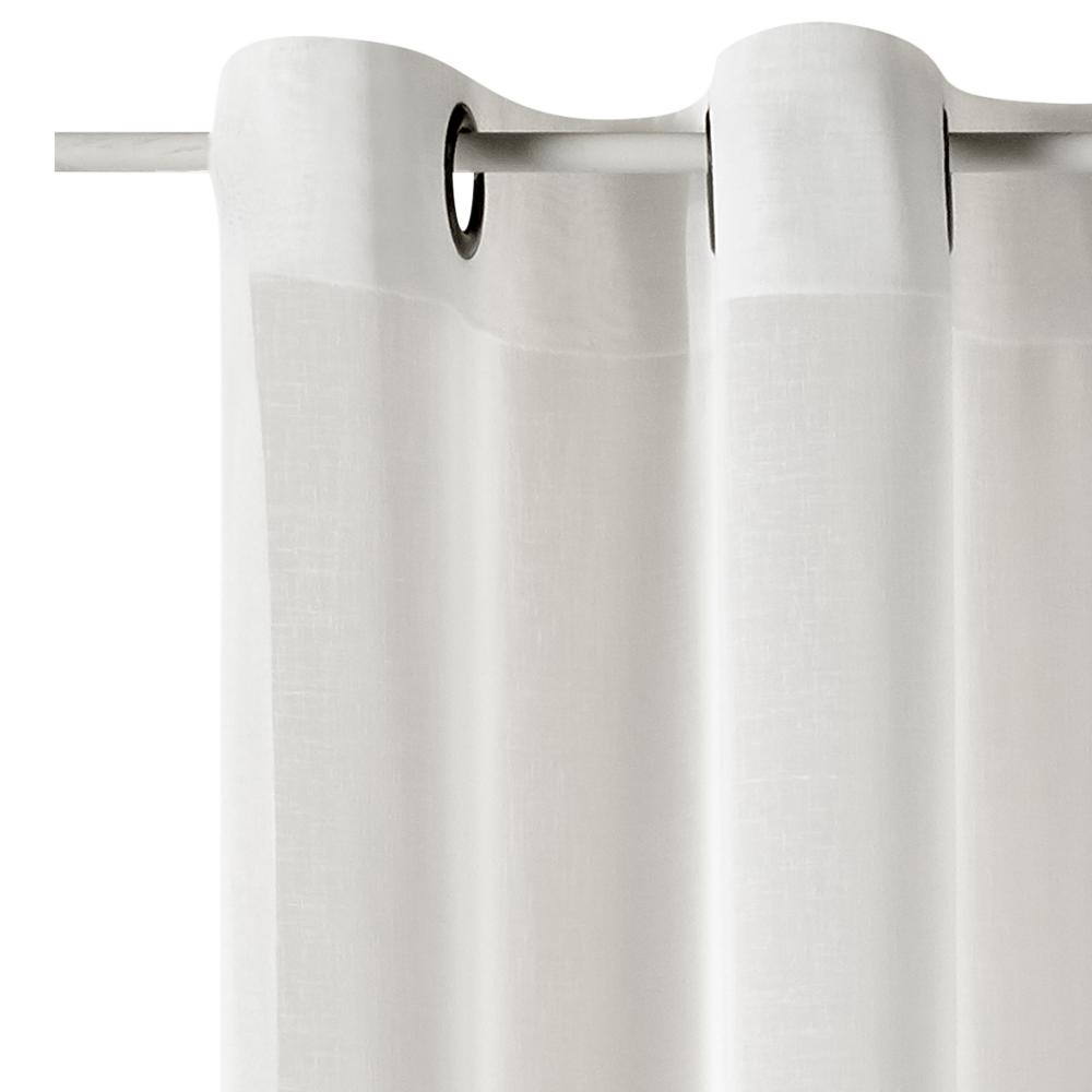 Voilage LINETTE coloris beige 145 x 240 cm
