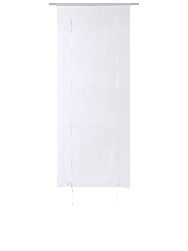 Vitrage WANDA coloris blanc 58 x 145 cm