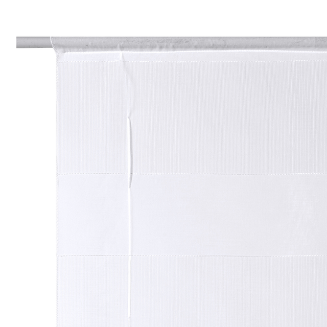 Vitrage WANDA coloris blanc 58 x 145 cm