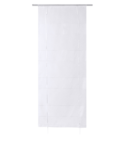 Vitrage Wanda (la paire) Blanc