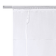 Vitrage Wanda (la paire) Blanc