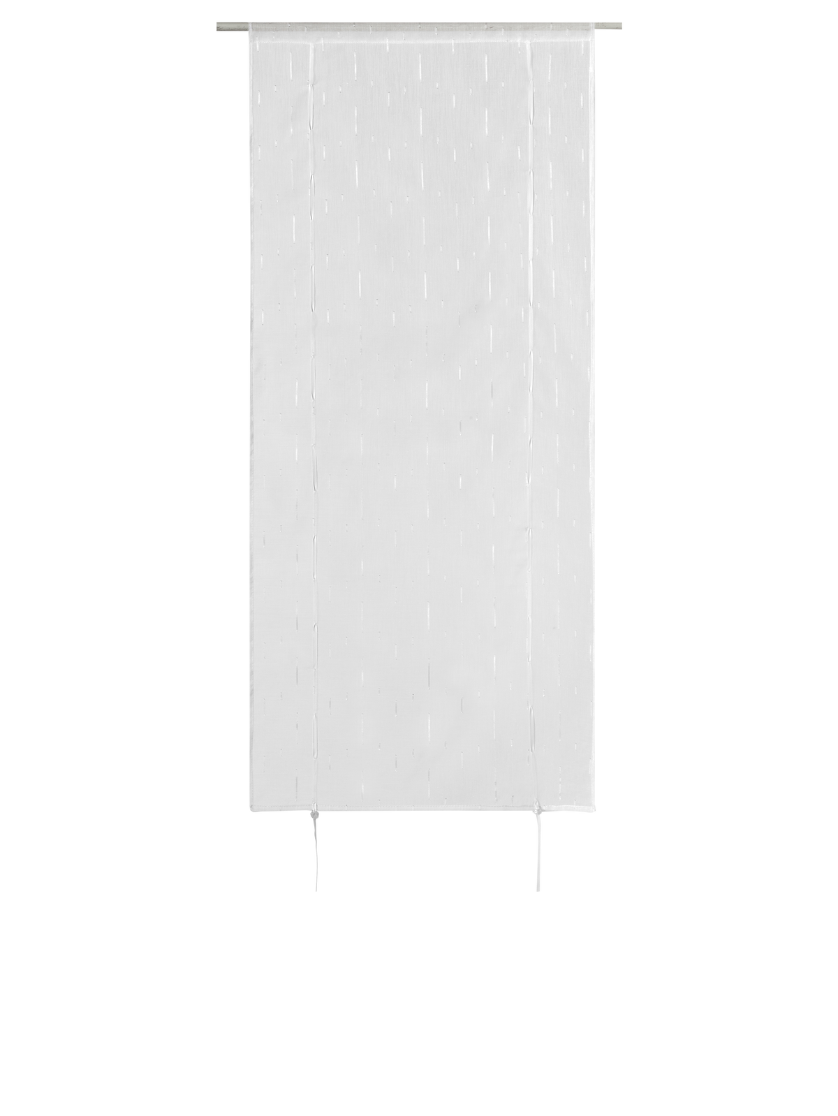Vitrage Filament (la paire) Blanc