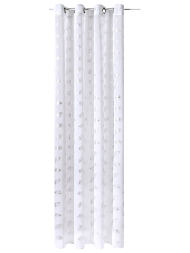 4MURS Voilage FUEGO coloris blanc 140 x 240 cm