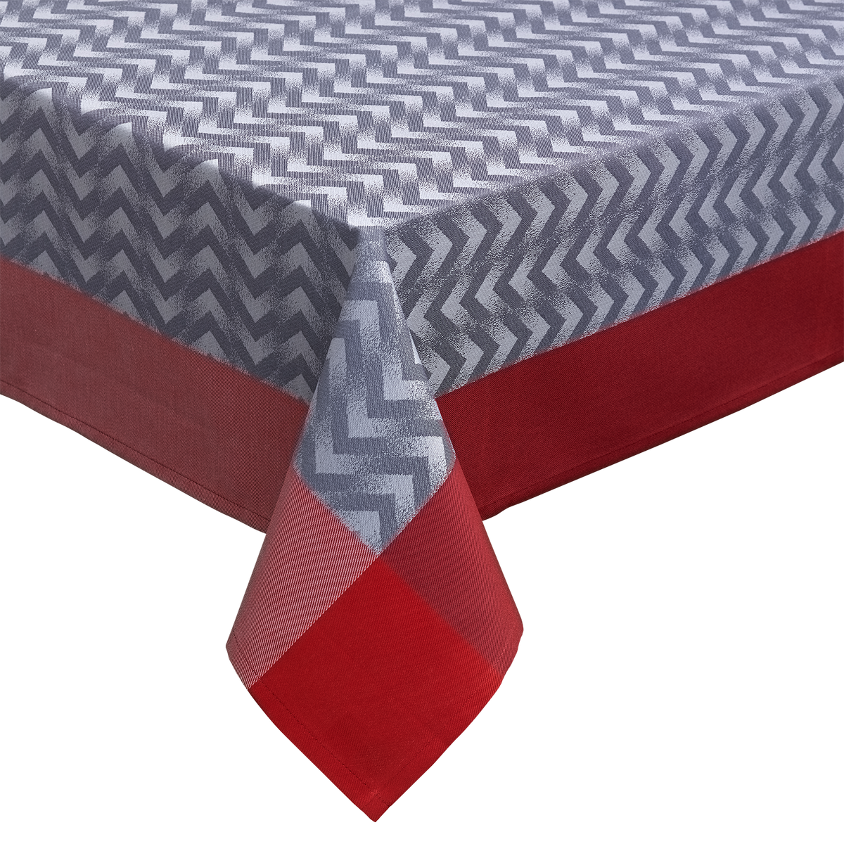GARNIER THIEBAUT Nappe Chevron Gris