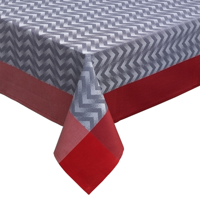 GARNIER THIEBAUT Nappe Chevron Gris