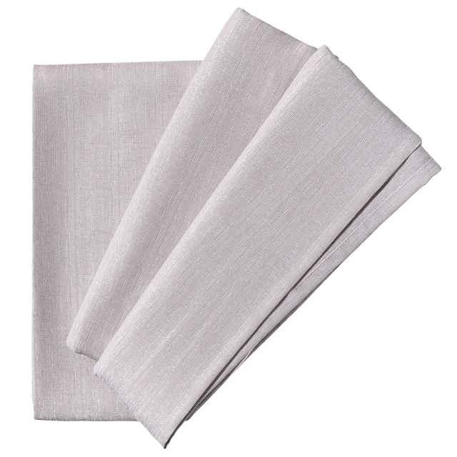 Garnier Thiebaut Nappe MALAWI gris perle 150 x 235 cm