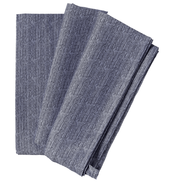 Garnier Thiebaut Nappe MALAWI coloris noir 150 x 235 cm