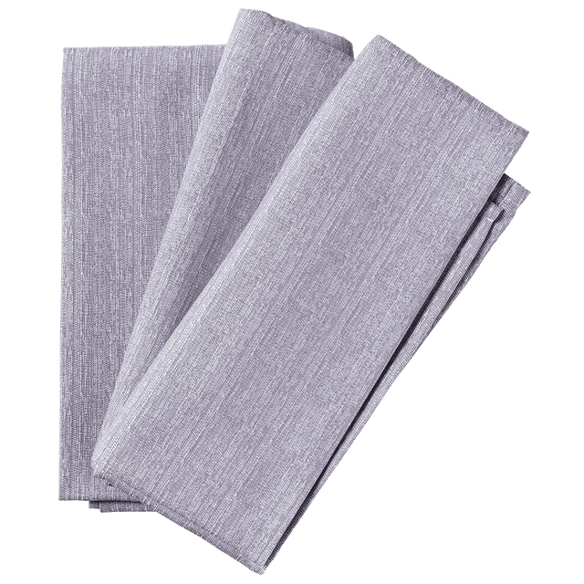 Garnier Thiebaut Nappe MALAWI gris acier 150 x 235 cm