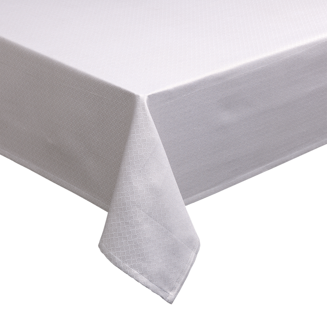 Garnier Thiebaut Nappe ORSAY coloris blanc 150 x 235 cm