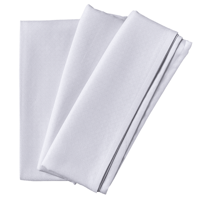 Garnier Thiebaut Nappe ORSAY coloris gris perle 150 x 235 cm