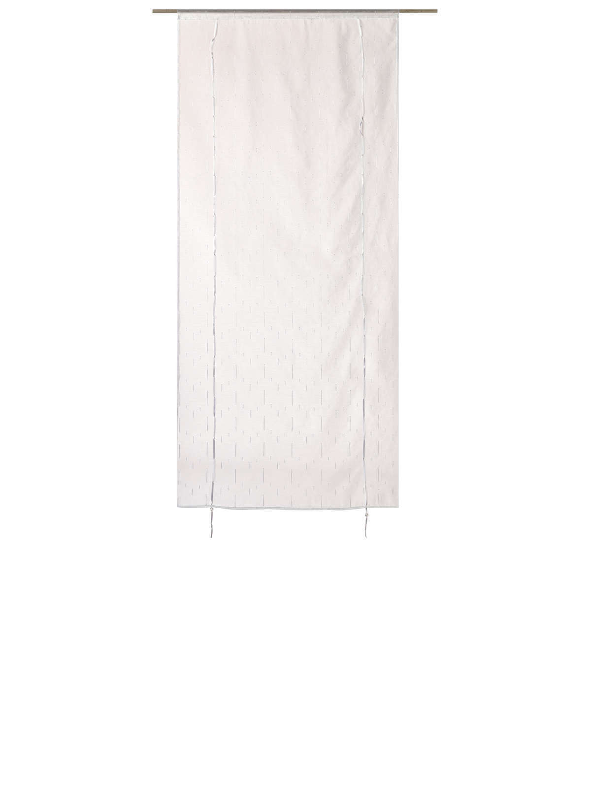 Vitrage Filament (la paire) Blanc