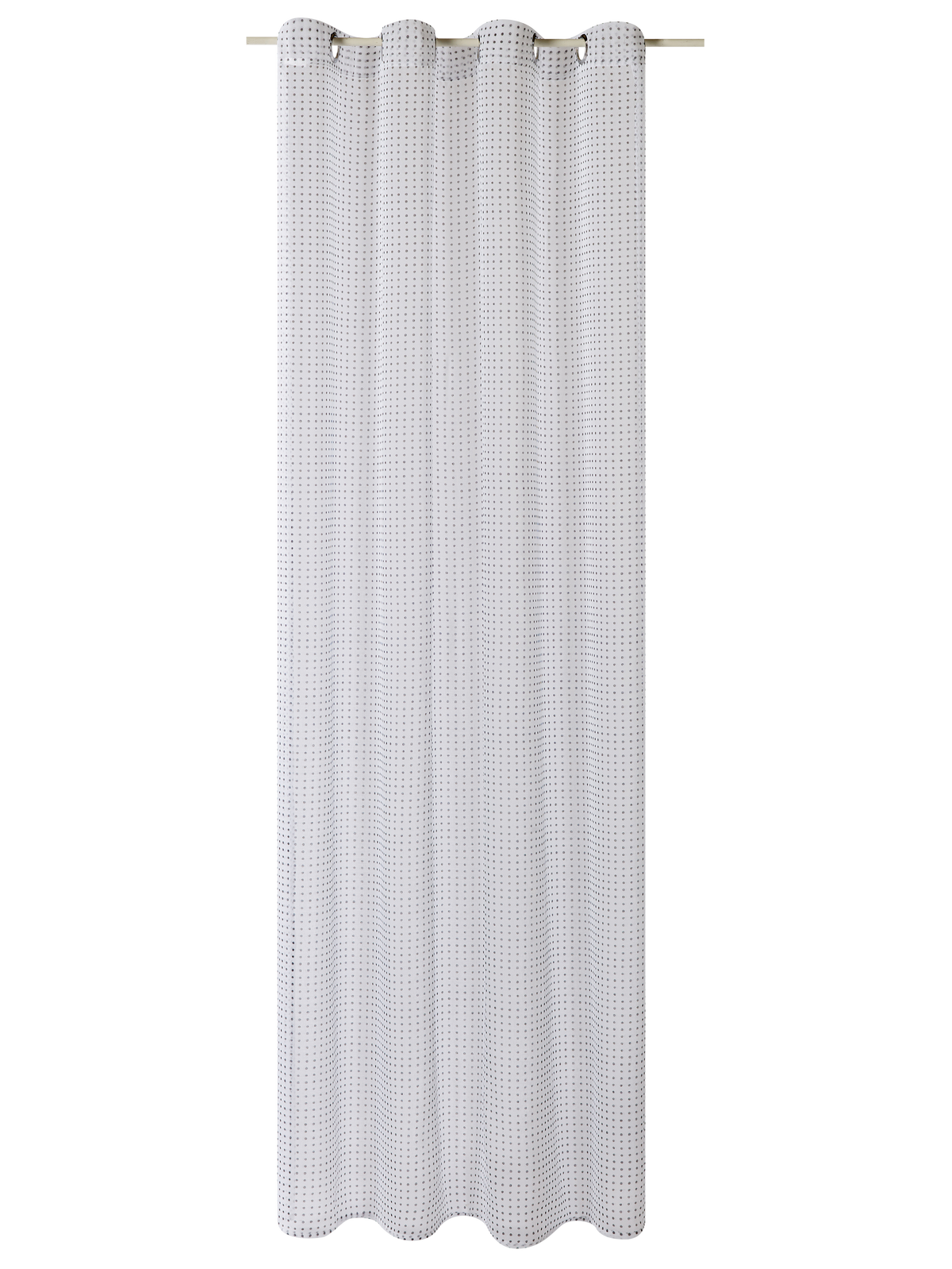 Voilage Dotted Blanc