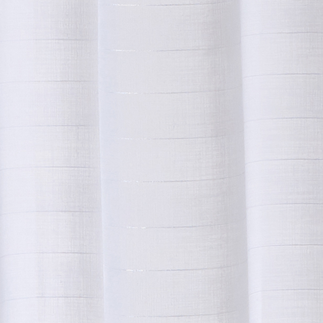 Voilage FLOT BLEU coloris blanc 300 x 240 cm