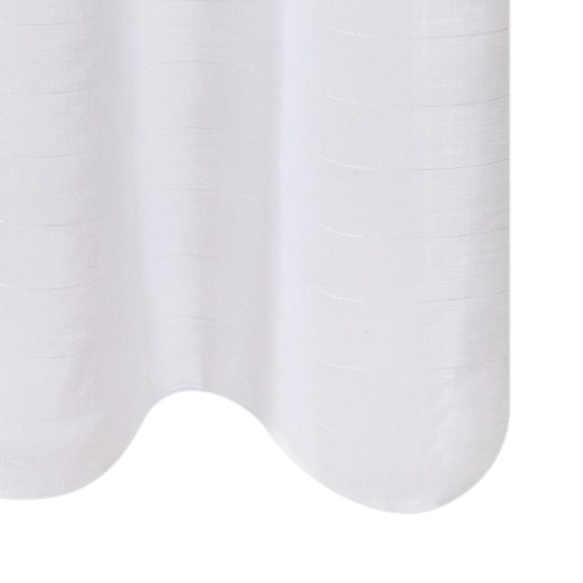 Voilage FLOT BLEU coloris blanc 300 x 240 cm