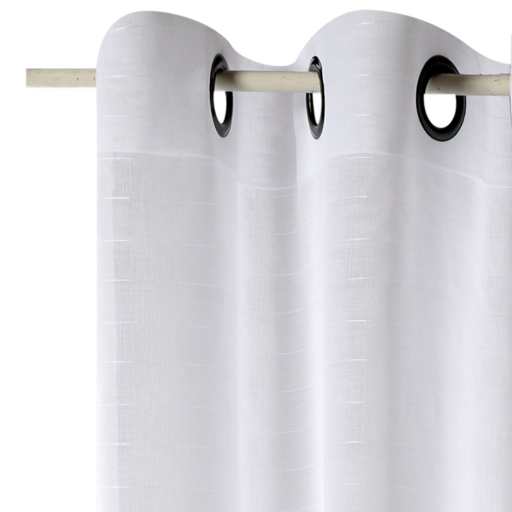 Voilage Flot bleu Blanc