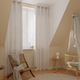 Voilage Irise Blanc