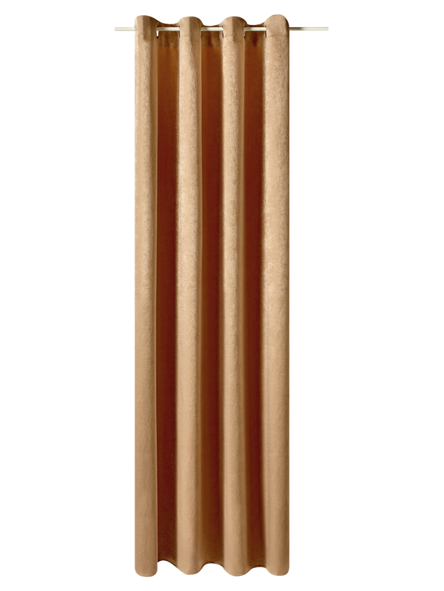 Rideau GRAZIA coloris camel 140 x 240 cm