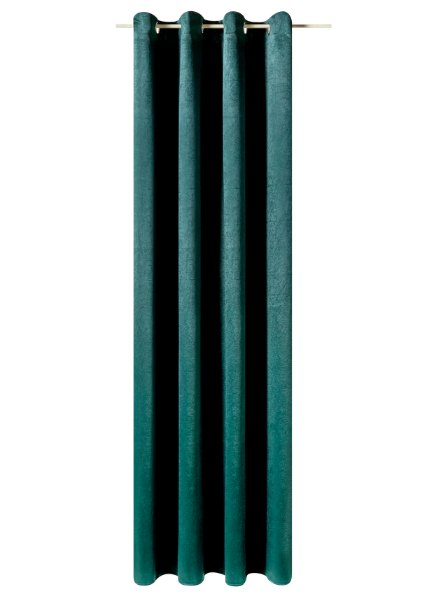 Rideau GRAZIA coloris vert émeraude 140 x 240 cm