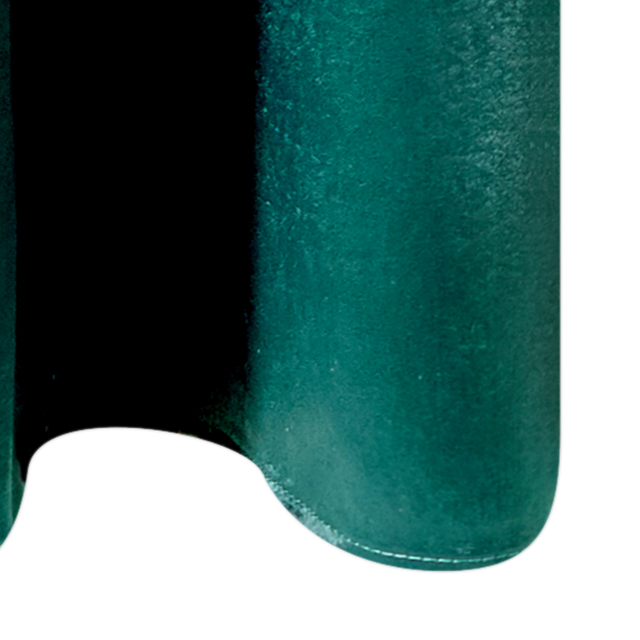 Rideau GRAZIA coloris vert émeraude 140 x 240 cm
