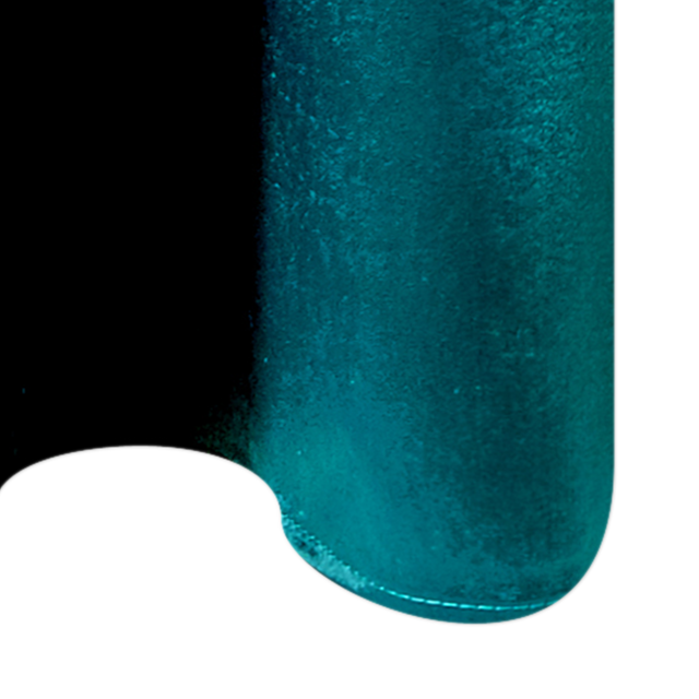 Rideau GRAZIA coloris bleu paon 140 x 240 cm