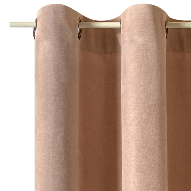 Rideau WALL STREET coloris taupe 145 x 260 cm